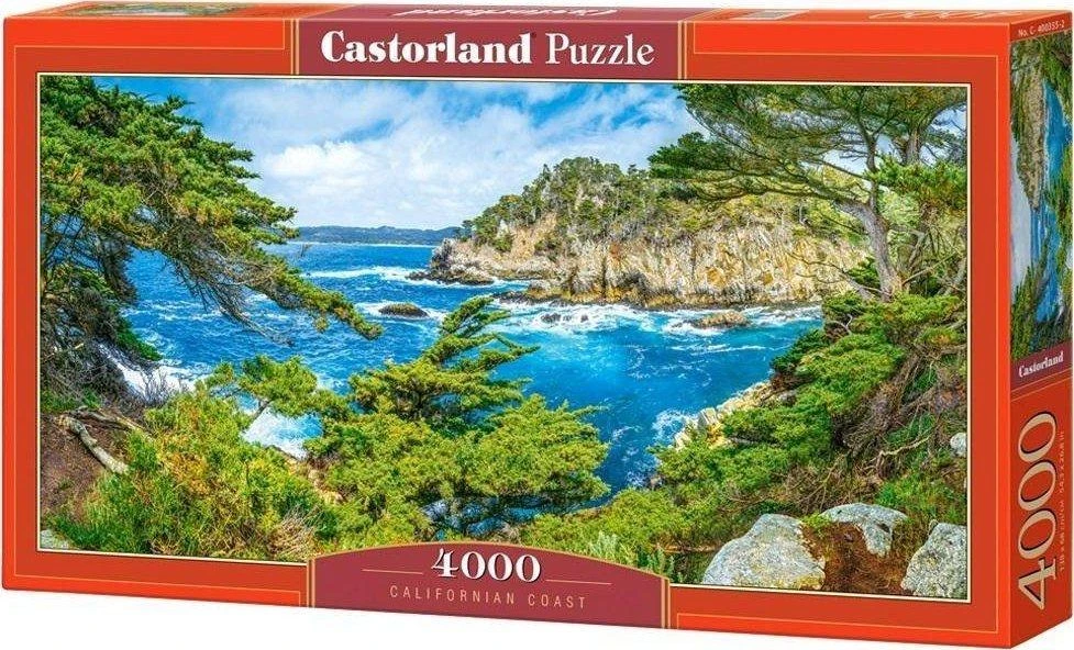 Castorland Dėlionė 4000 vnt. - Kalifornijos pakrantė