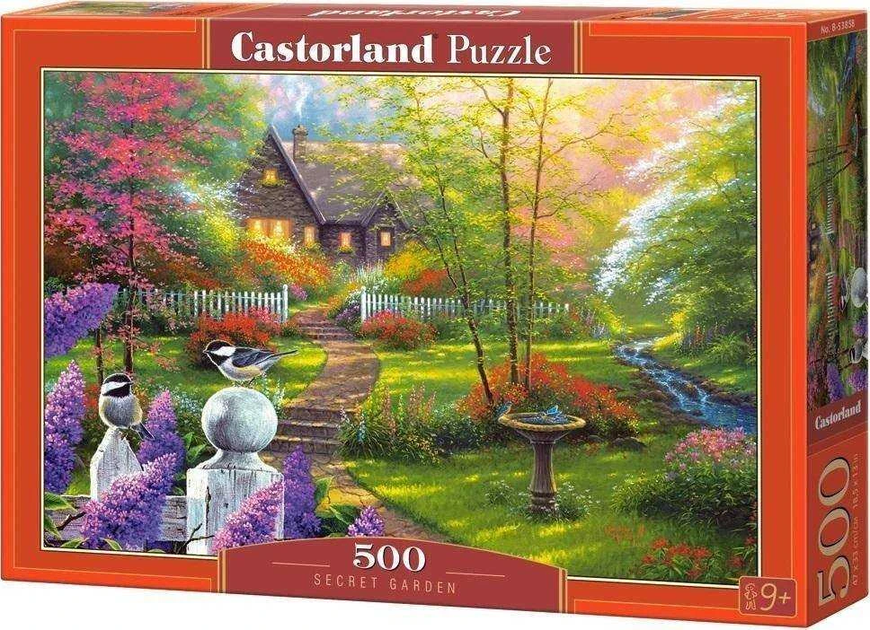 Castorland Dėlionė 500 vnt. - Slaptas sodas