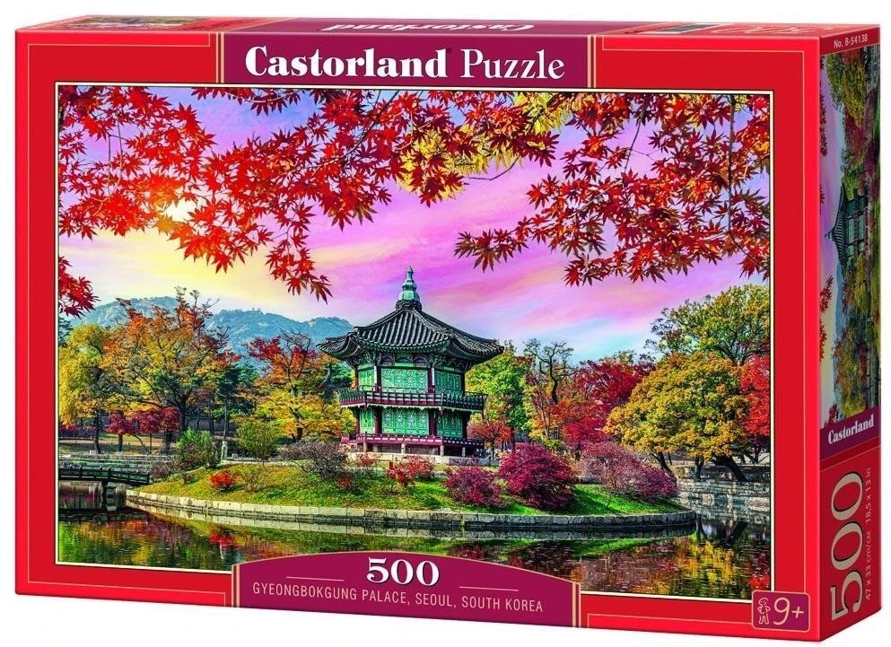 Castorland dėlionė Gyeongbokgung Palace, Seoul, South Korea 500 det