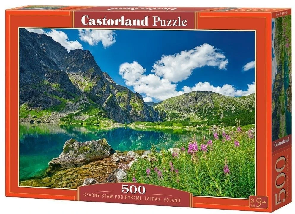 Castorland dėlionė Juodas Staw pod Rysami, Tatras, Poland 500 det