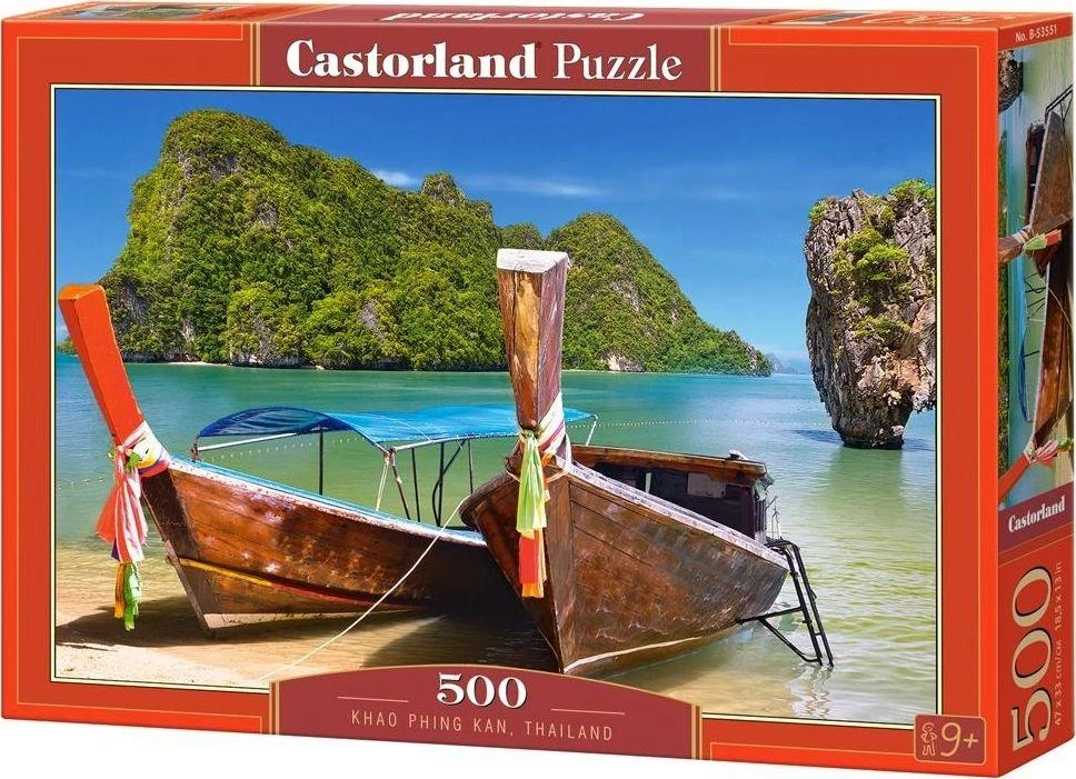 Castorland dėlionė Khao Phing Kan, Thailand 500 det
