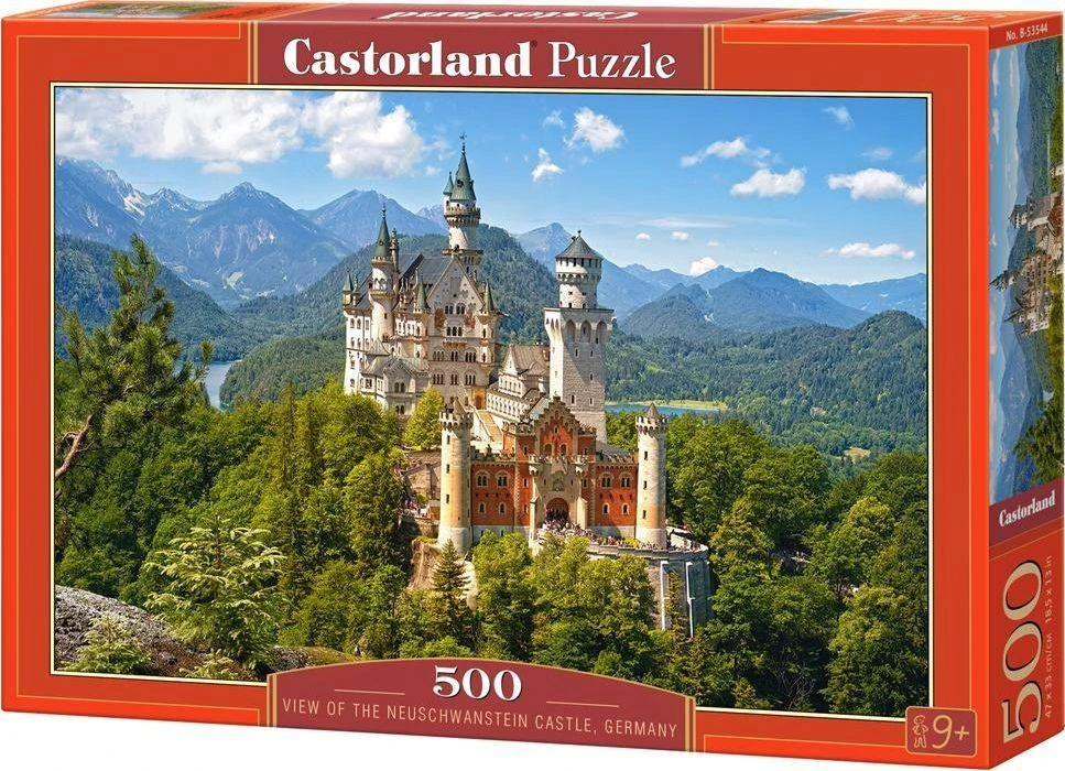 Castorland Dėlionė 500 vnt. - Noišvanšteino pilis, Vokietija