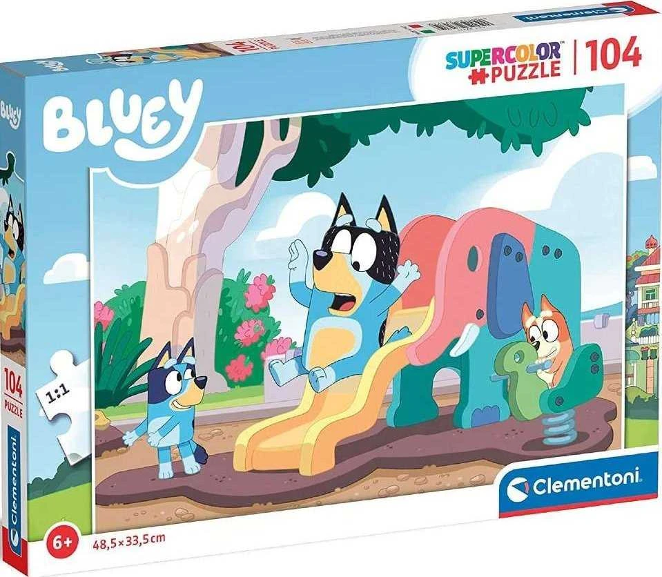 Clementoni Dėlionė 104 vnt. - Bluey