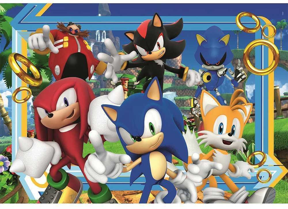 Clementoni Dėlionė 180 vnt. - Sonic