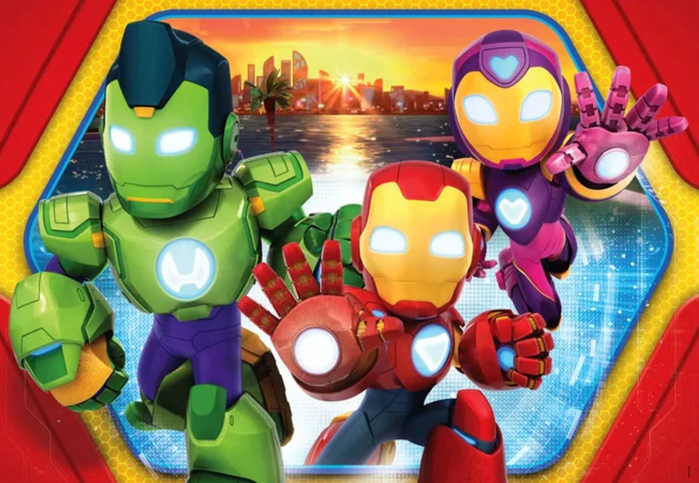 Clementoni Dėlionė 24 vnt. - Iron Man Awesome Friends