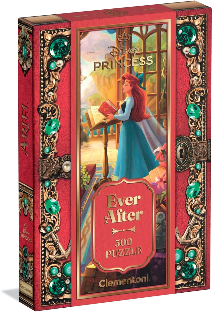 Clementoni dėlionė 500 knygelių Disney Princess Ariel 35156