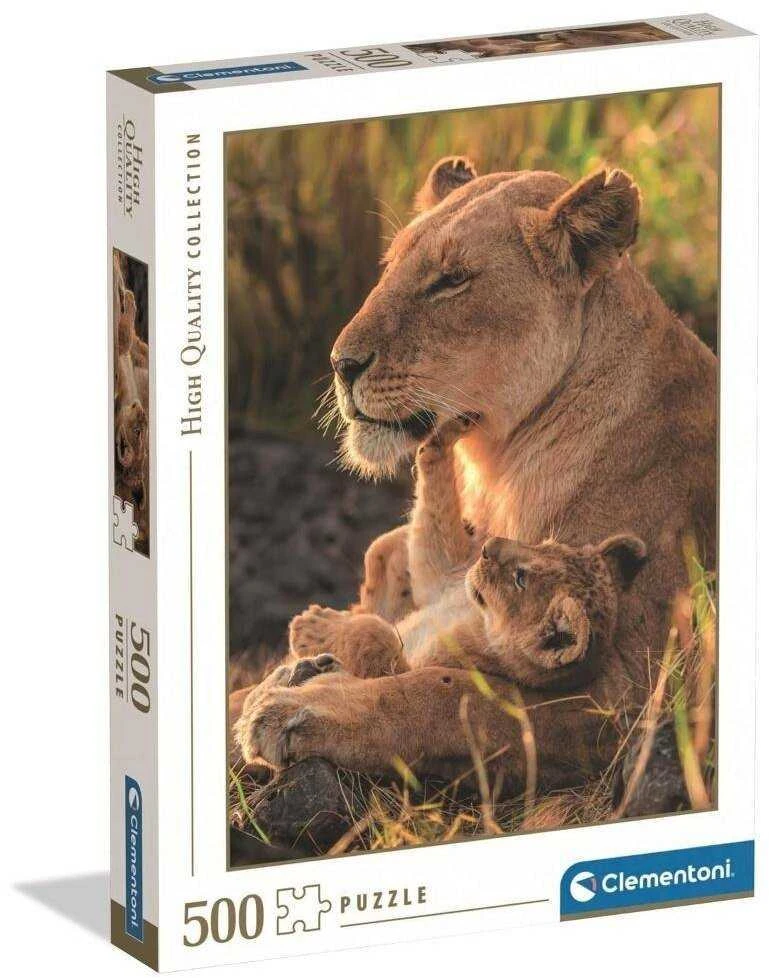 Clementoni Dėlionė 500 vnt. - Liūtai
