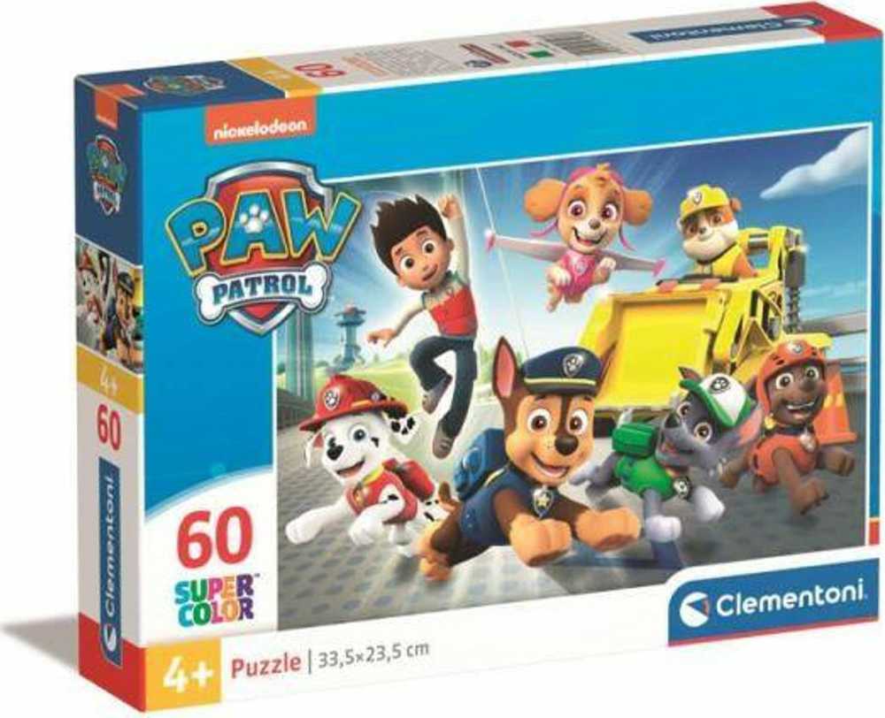 Clementoni Dėlionė 60 vnt. - Šunyčiai patruliai (PAW Patrol)