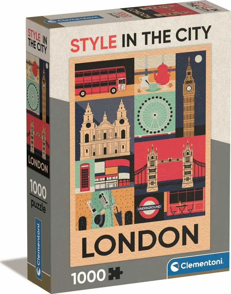Clementoni Dėlionė 1000 vnt. - Londonas