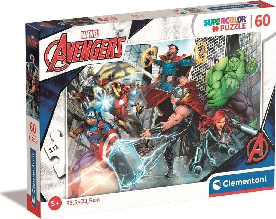 Clementoni Dėlionė 60 vnt. - The Avengers (Keršytojai)