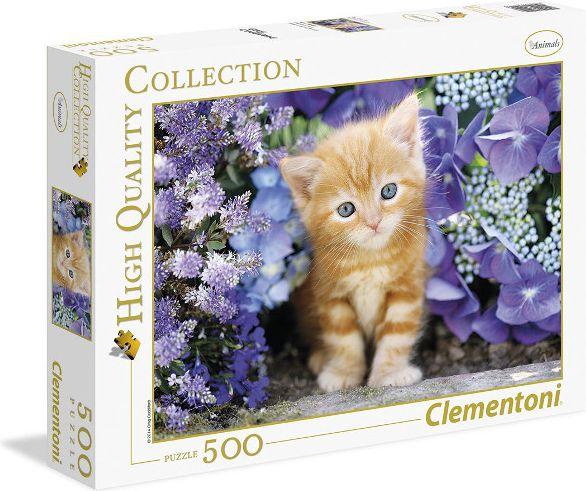 Clementoni Dėlionė 500 vnt. - Kačiukas aprašymas - Prekės nuotrauka