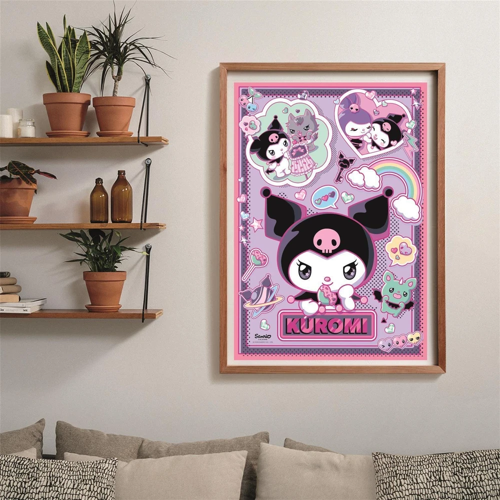 Dėlionė Clementoni CLE puzzle 1000 Kuromi Compact Box 37120