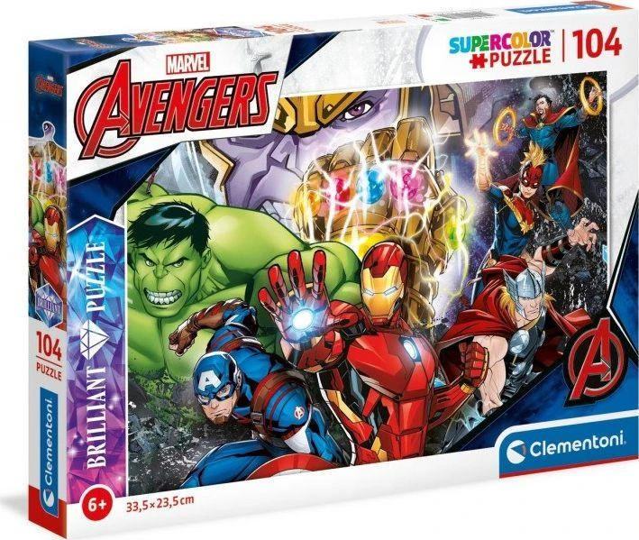 Clementoni Dėlionė 104 vnt. - Marvel