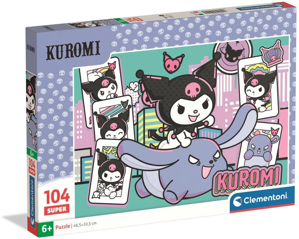 Dėlionė Clementoni CLE puzzle 104 Super Kuromi 25029