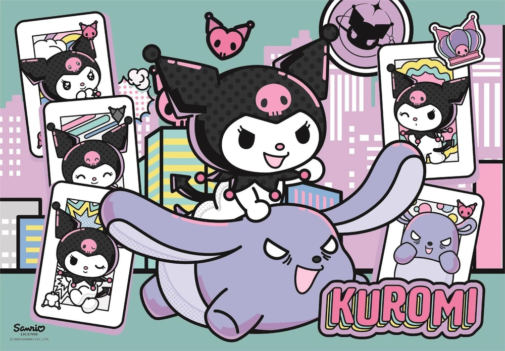 Dėlionė Clementoni CLE puzzle 104 Super Kuromi 25029