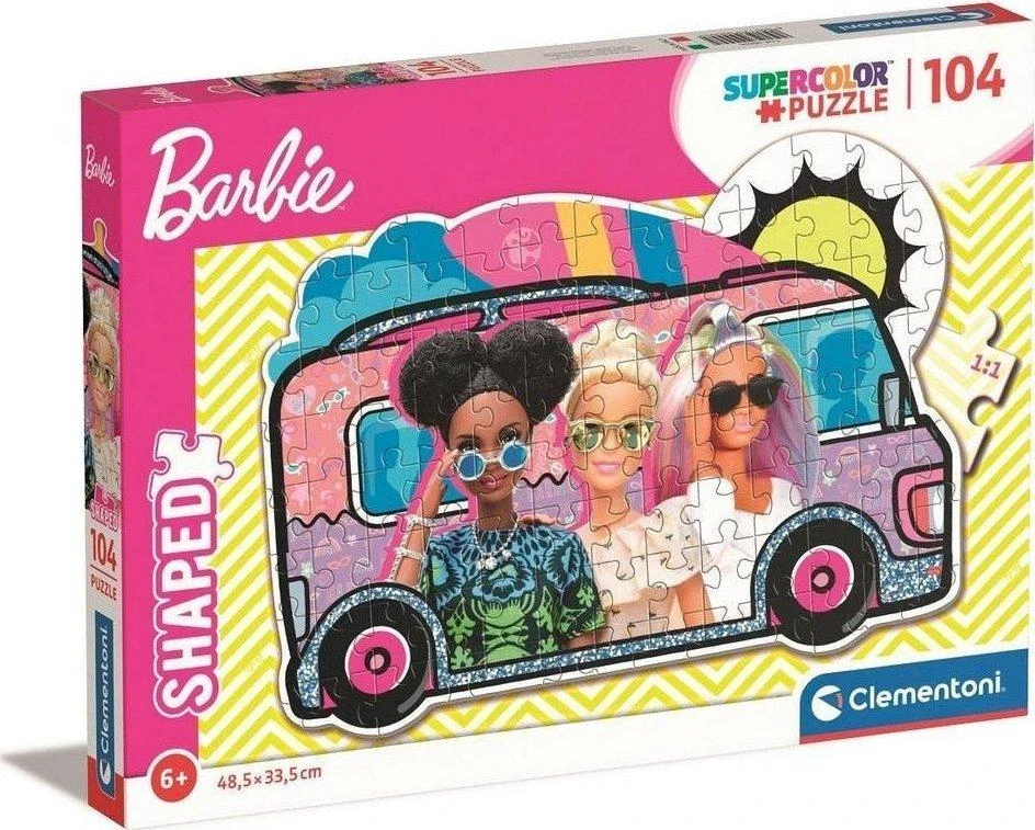 Clementoni Dėlionė 104 vnt. - Barbie