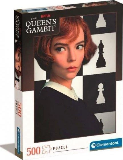 Clementoni Dėlionė 500 vnt. - Karalienės gambitas (The Queen's Gambit)