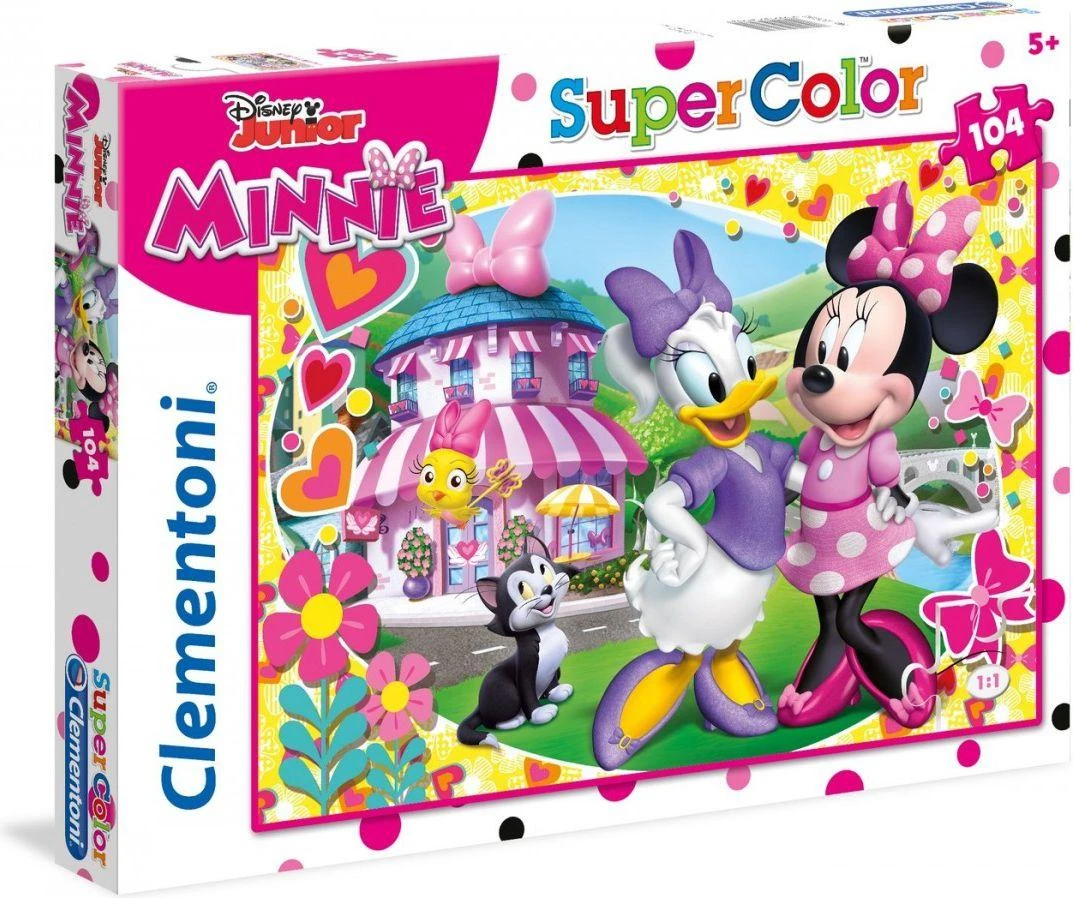 Clementoni Dėlionė 104 vnt. - Pelytė Minnie