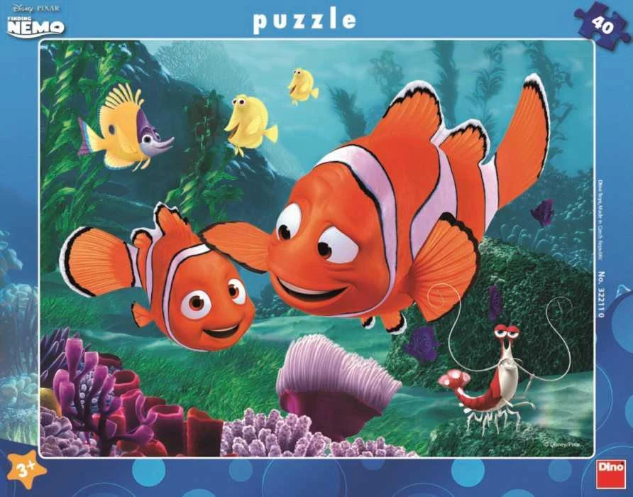 Dino Dėlionė 40 vnt. - Nemo