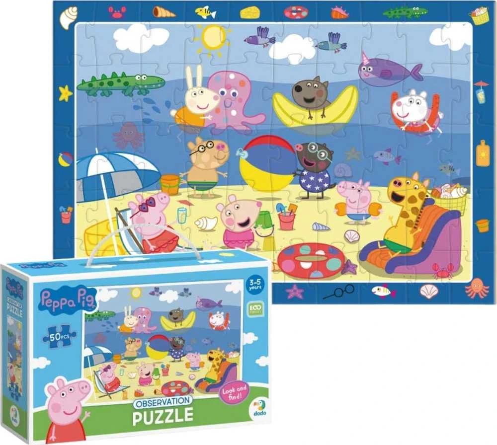Dėlionė Dodo stebėjimo galvosūkis Peppa Pig – šventės