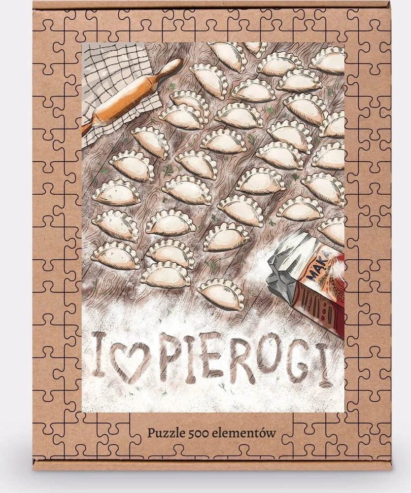 Dėlionė Eurographics Eurographs Puzzle 500 I love Pierogi