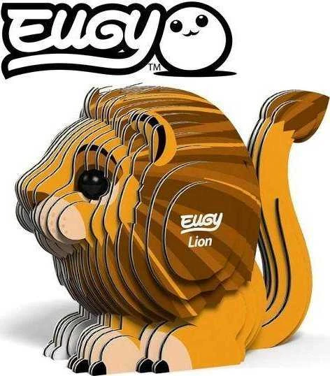 Dėlionė Fat Brain Toys Eugy – 3D galvosūkis – liūtas