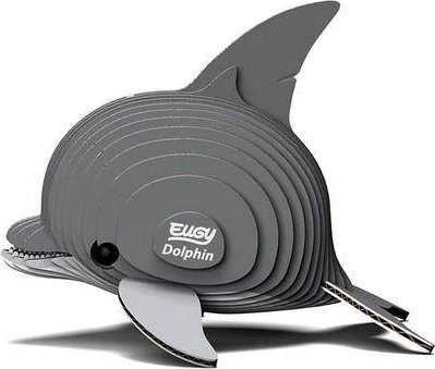 Dėlionė Fat Brain Toys Eugy – 3D galvosūkis – delfinas