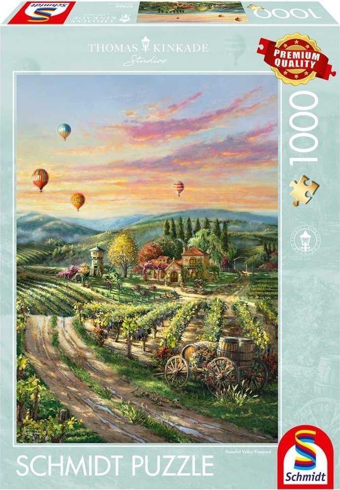 Dėlionė Schmidt G3 Puzzle 1000 Winnica slėnyje G3