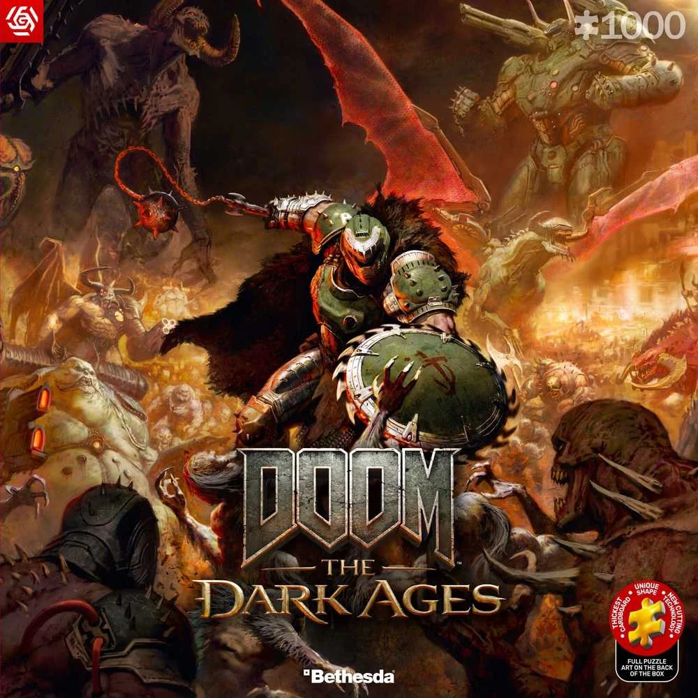Cenega Dėlionė „Good Loot Gaming“ – „Doom: The Dark Ages“ – „Slayer's Rage“ 1000 vnt.