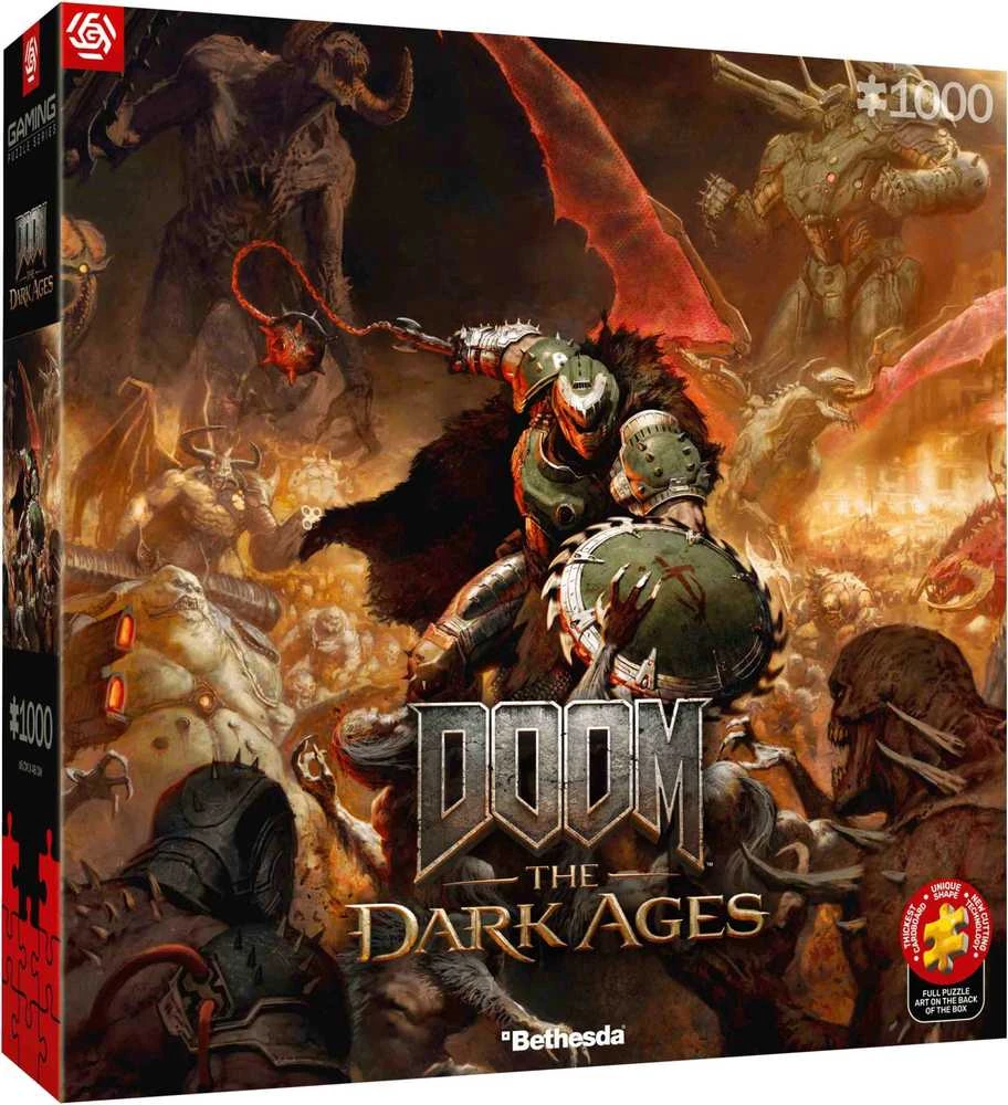 Cenega Dėlionė „Good Loot Gaming“ – „Doom: The Dark Ages“ – „Slayer's Rage“ 1000 vnt.