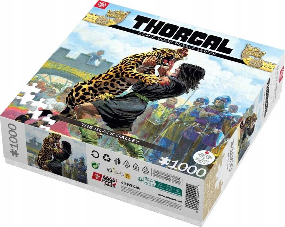 Cenega Puzzle Good Loot komiksų knyga - Thorgal: Juodas Galley 1000 vnt.