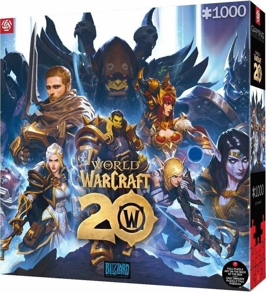 Cenega Dėlionė „Good Loot Gaming“ – „World of Warcraft“: „Warcraft“ 30-mečio jubiliejus, 1000 vnt.