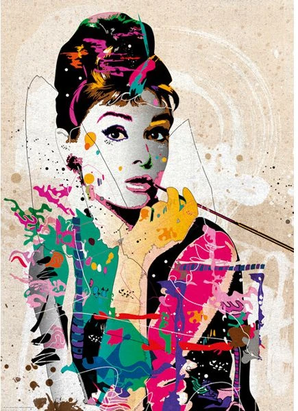 Dėlionė Heye Sveiki, 1000 EL. Audrey Hepburn (29684)