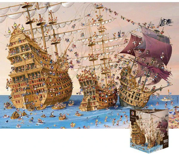 Dėlionė Heye Sveiki, 1000 EL. Corsair, Ruyer - 29570
