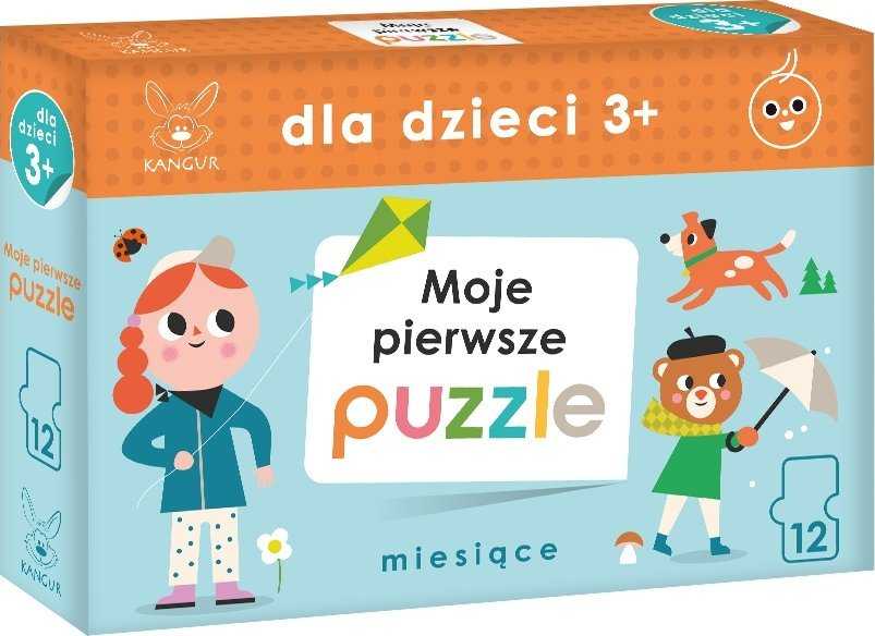 Dėlionė Kangur Gry Dla dzieci 3+ Moje pierwsze puzzle Miesišce 40667
