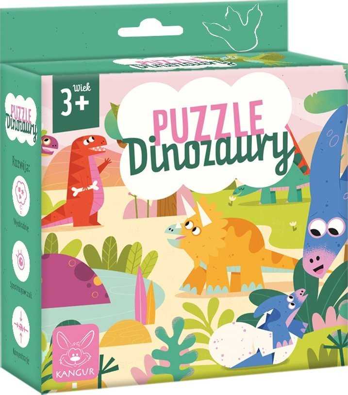 Dėlionė Kangur Gry Puzzle Dinozaury 3+ 41701