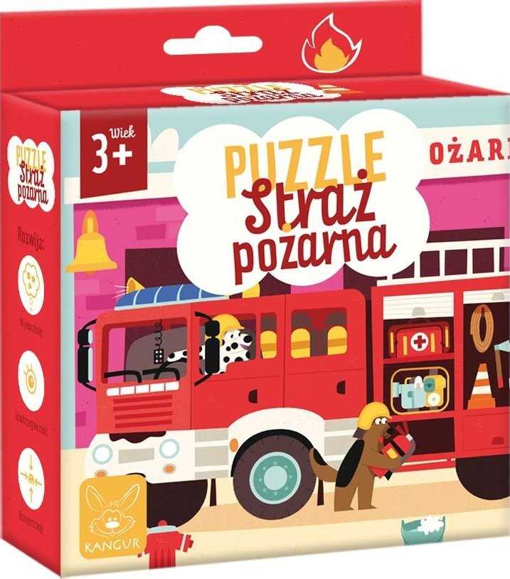 Dėlionė Kangur Gry Puzzle Straż Pożarna 3+ 41565