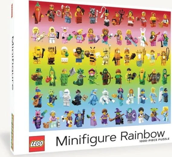 Dėlionė LEGO Minifigure Rainbow (1000 dalys) 64382
