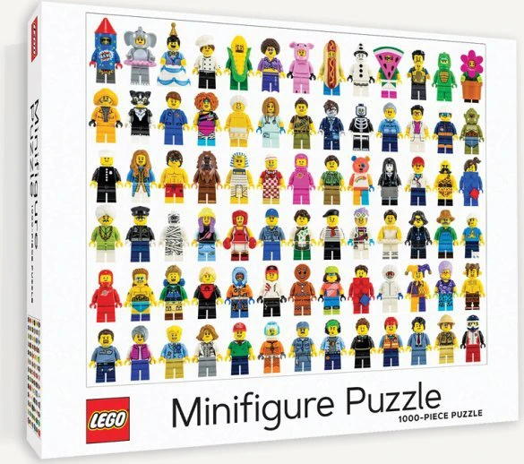 Dėlionė Chronicle Books LEGO Minifigūrėlė 1000 vnt. 62278