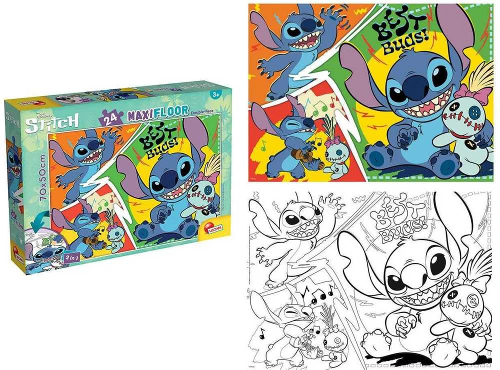 Dante Lisciani LISCIANI Dėlionė STITCH MAXIFLOOR 24 EL.