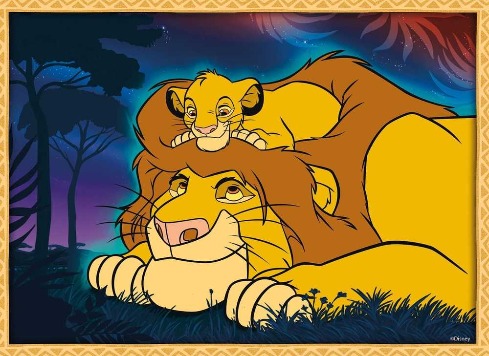 Lisciani LISCIANI DISNEY Dėlionė MAXIFLOOR 4 X 48 KRÓL LEW