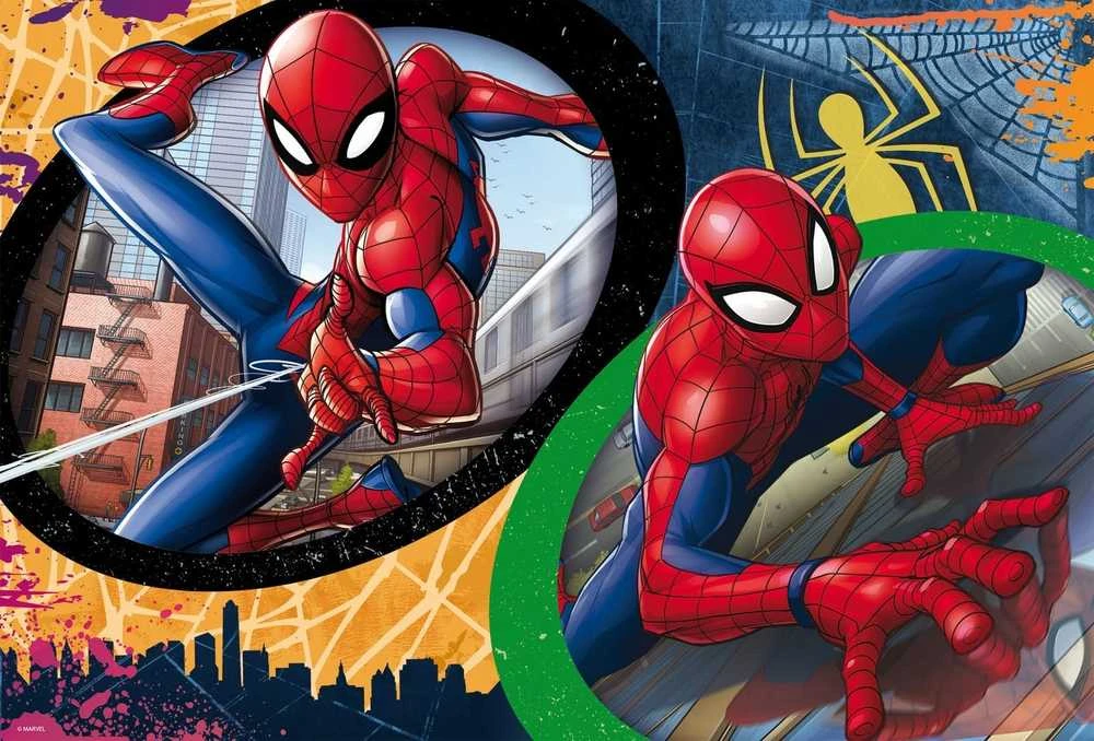Lisciani LISCIANI DISNEY MARVEL Dėlionė DF MAXIFLOOR 2 X 60 SPIDER-MAN