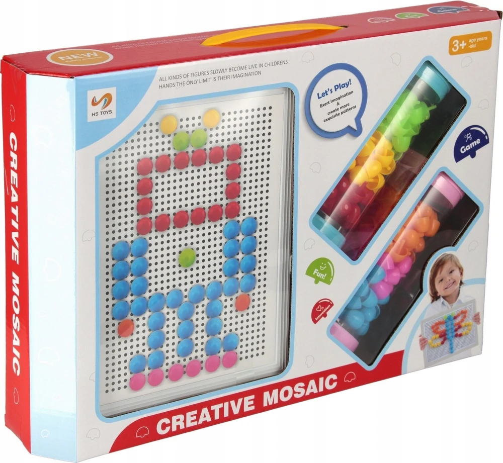 Dėlionė Mega Creative MOZAIKA DO UKL 42X28X7 MC WB 18/36