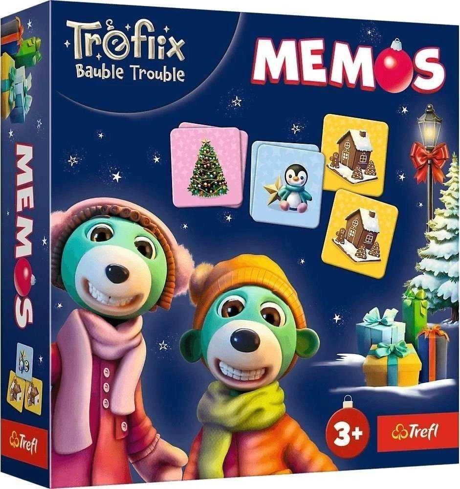 Atminties žaidimas Treflix Bauble Trouble Trefl 02734
