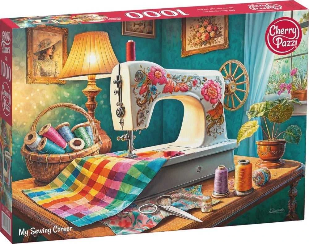 Nezatříděno CherryPazzi dėlionė My Sewing Corner 1000 det