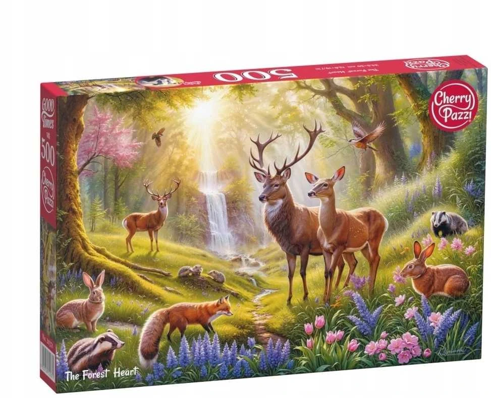 Cherry Pazzi CherryPazzi dėlionė The Forest Heart 500 det