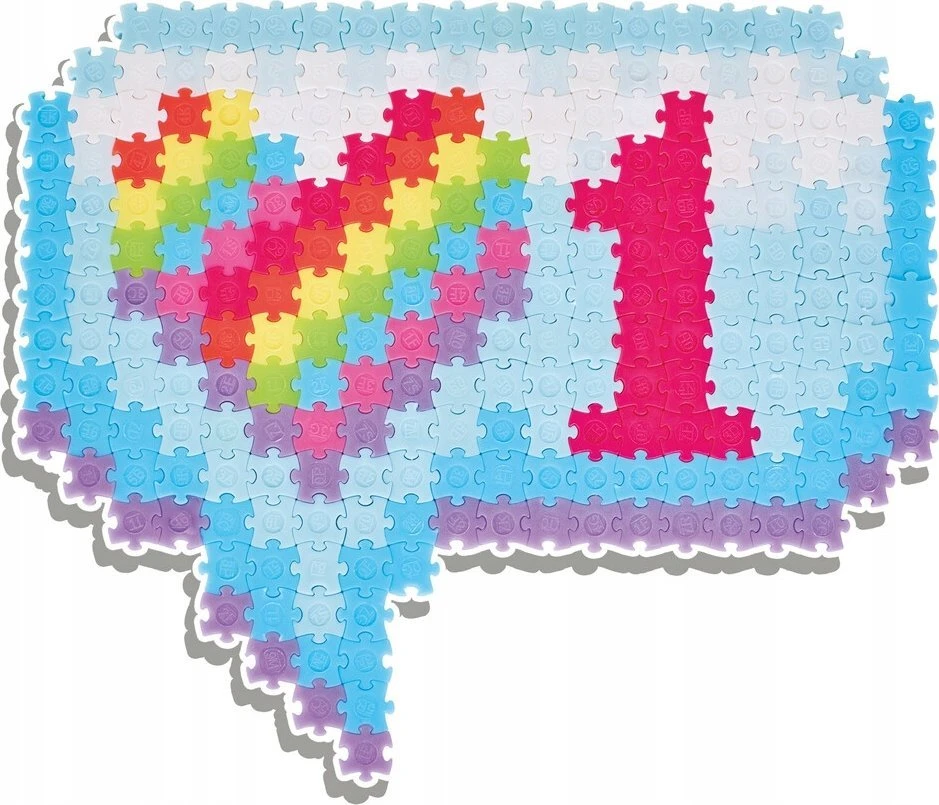 Dėlionė Qelements Puzzle 250 Pixelki Jixelz Masz wiadomo¶ć