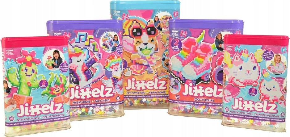 Dėlionė Qelements Puzzle 750 Pixels Jixelz Mitinės būtybės