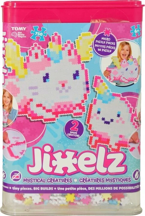 Dėlionė Qelements Puzzle 750 Pixels Jixelz Mitinės būtybės