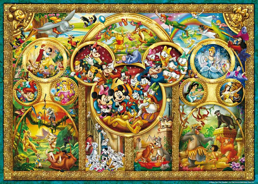 Ravensburger Dėlionė 1000 vnt. - Disney